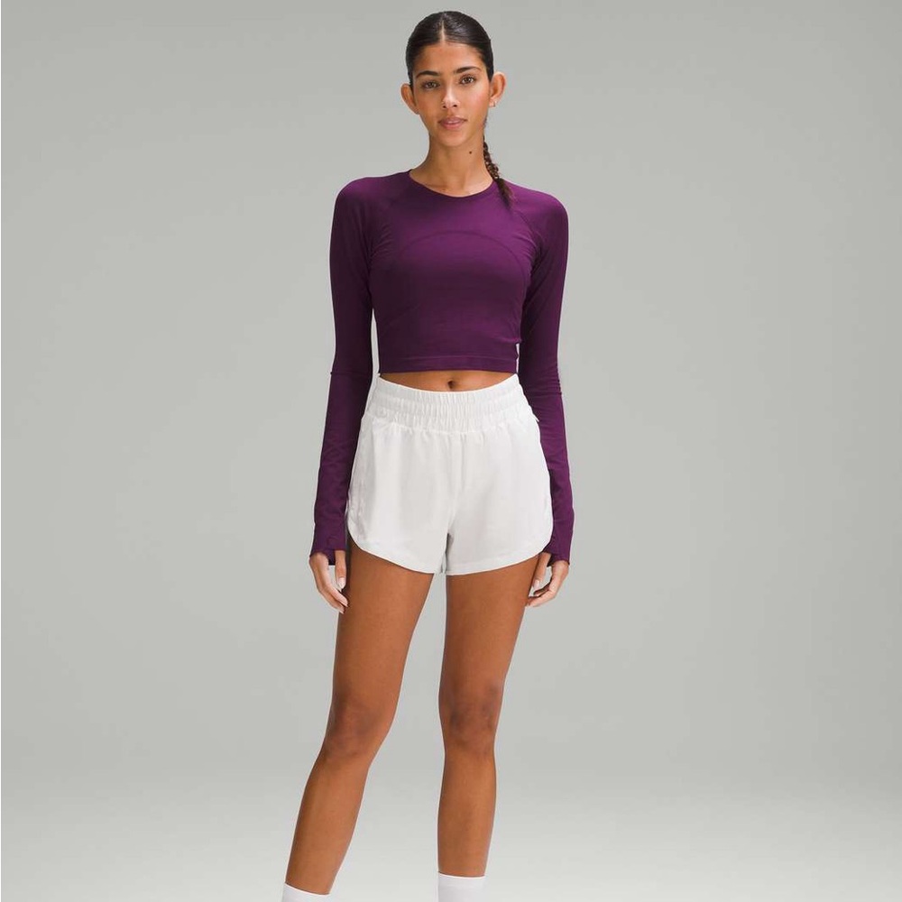Lululemon Swiftly Tech Cropped Long Sleeve